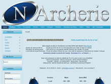 Tablet Screenshot of n-archerie.fr